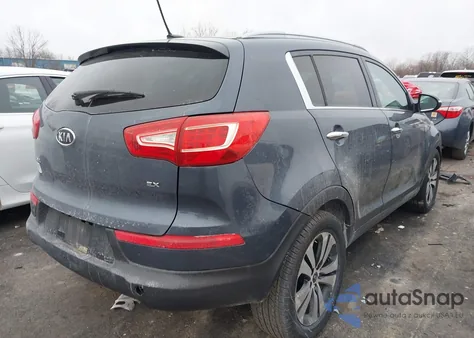 2011 Kia Sportage Ex from USA, damaged, VIN KNDPC3A21B7102165